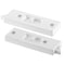 Prime-Line White Vinyl Vertical Hung Sliding Window Lock (1 Pair) F 2598 - alternate 1